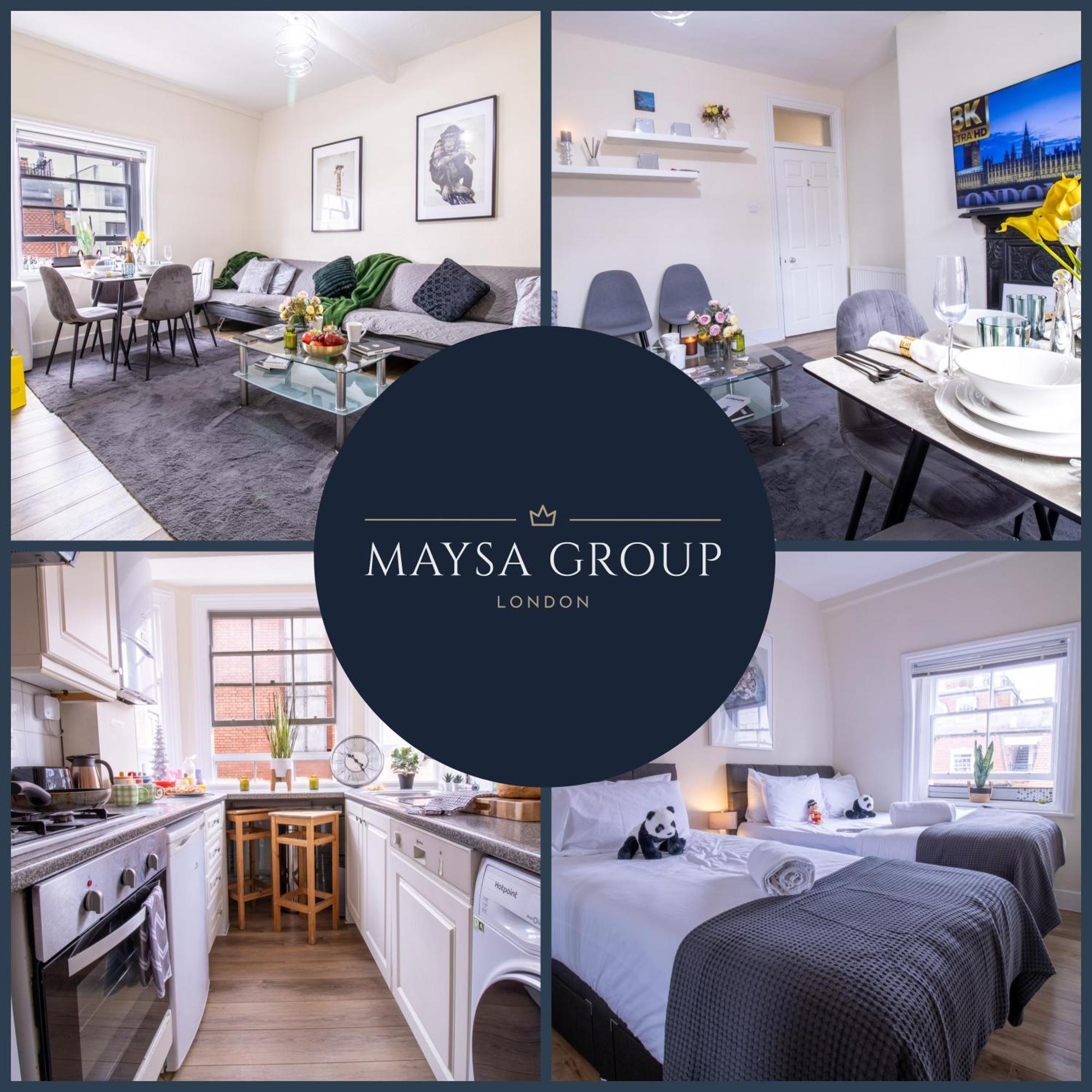 Cosy 2-Bedroom Apartment In Mayfair 8Cb - 4Th Floor No Elevator London Eksteriør billede